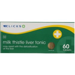 Clicks Milk Thistle Liver Remedy Tablets 60S