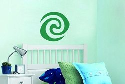 Inspired By Moana Wall Decal Sticker Green Stone Heart Of Goddess Te Fiti