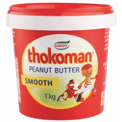 Thokoman Peanut Butter Smooth Tub 1kg