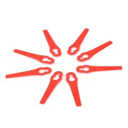 8PCS Plastic Lawn Strimmer Blade Grass Trimmer Replacement Blades Garden Tools Mayitr