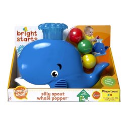 Bright Starts Silly Spout Whale Popper 6M+