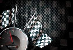 Aofoto 10X7FT Speedometer Racing Chequered Flag Background Motorcycle Race Photography Backdrop Speed Automobile Formula One Motor Car Auto Motorsport Champion Sport Competition Studio Props