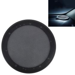 6 Inch Car Auto Metal Mesh Black Round Hole Subwoofer Loudspeaker Protective Cover Mask