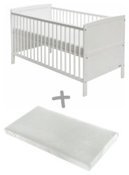 baby elegance travis cot bed with mattress
