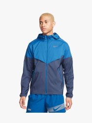 Nike Mens Windrunner Repel Blue Running Jacket