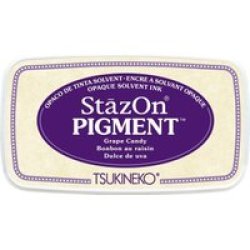 Stazon Ink Pad - Grape Candy - Solvent Ink