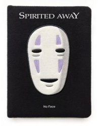 Spirited Away: No Face Plush Journal Notebook Blank Book