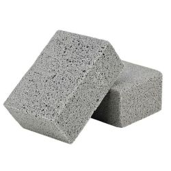 2 Piece Braaiing Grid Grey Hot Cleaning Stone
