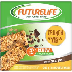 Futurelife Future Life Granola Bar 5 Pack - Choc Bits