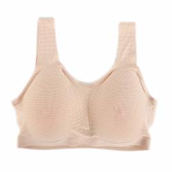 IVITA Silicone Breast Forms for Crossdressers Mastectomy Prosthesis Bra Enhancers Inserts Triangle Shape Cosplay Women 