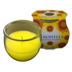 Citronella Candle In Glass Jar