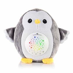 Mommy Paradise Baby Toys White Noise Sound Machine & Cry Sensor - Owl Baby Soother Sleeping & Calming Aid Night Light Star Projector