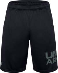 Men's Ua Tech Wordmark Shorts - BLACK-002 Md