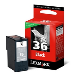 Lexmark N 36 Black Return Program Print Cartridge