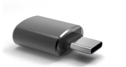 Tuff-Luv Aluminium Type-c To USB 3 Otg Adapter - Black