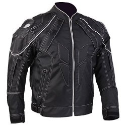 Ilm Motorcycle Jackets Carbon Fiber Armor Shoulder Moto Jacket For Men And Women L Black