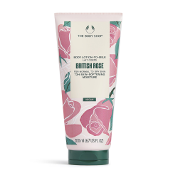 The Body Shop British Rose Body Lotion-to-milk 200ML