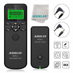 Camera Remote Intervalometer Shutter Release Aodelan Wireless Timer Remote Control For Canon 90D Eos R Rp M6 Mark II SL2 T6 T5I T7I 6D