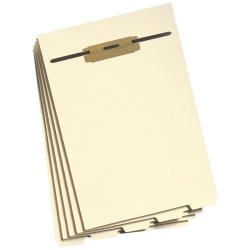 Smead Folder Divider With Fastener Bottom 1 5-CUT Tab Letter Size Manila 50 Per Pack 35600