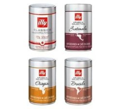 Coffee Beans Assorted Combo Pack 4 X 250GR Tins