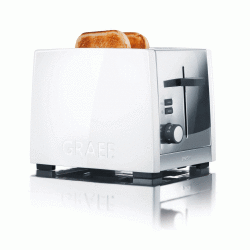 Graef 2 Slice Toaster - White
