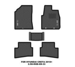 Hyundai Creta 2018+ Black Car Mat