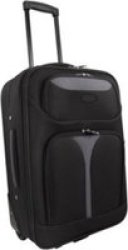 Soft Case Luggage Bag 20 Inch Black grey