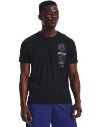 Men's Ua Run Anywhere T-Shirt - Black LG