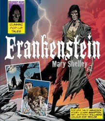 Frankenstein Mary Shelley Graphic Classic Novel Pop Up Tales Book Halloween