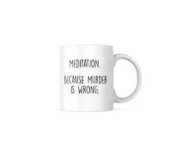 Meditation Coffee Mug