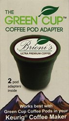 The Green Cup - Coffee Pod Adapter For Keurig And Kcup Coffee Machines
