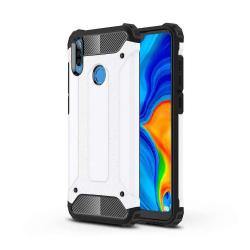 Hybrid Shockproof Case For Huawei P30 Lite - White