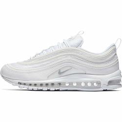Nike Mens Air Max 97 Textile Synthetic White Wolf Grey Trainers 12 Us