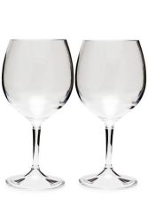 GSI Outdoors Nesting Red Wine Glass Set Of 2