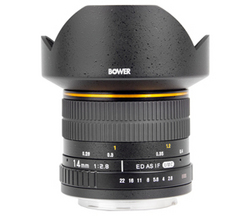 Bower Ultra Wide-angle 14mm F 2.8 Lens For Canon Digital Cameras Sly1428c