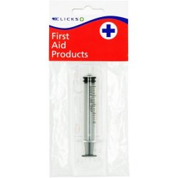 Clicks First Aid Syringe 5ML