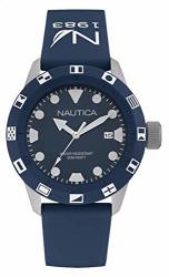 Nautica Mens Analogue Quartz Watch With Silicone Strap NAI09511G