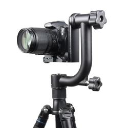 Yelangu Horizontal 360 Degree Gimbal Tripod Head For Home Dv And Slr Cameras Black