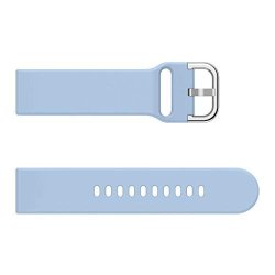 Huahuako Smart Watch Straps Silicone Waterproof Wrist Band - Quick Release - Choose Color Light Blue For Huawei Watch 2.