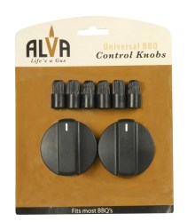 Alva - Universal Knob Set - Black