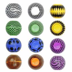 Entervending Fidget Spinners - Stress Relief Fidget Toys For Adults And Kids - Fidget Spinner Balls In Bulk 6 Pcs
