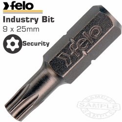 Felo Felo Torx Security TX9 X 25MM Bulk Ins. Bit FEL02709010