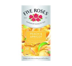 Five Roses Tea Peach And Apricot 1 X 20'S