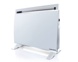 Morphy Richards White Glass Panel Heater