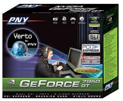 PNY Nvidia Geforce 7950 GT 512MB GDDR3 PCI Express Graphics Card