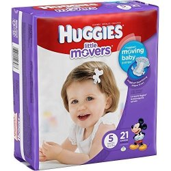 huggies little movers size 5