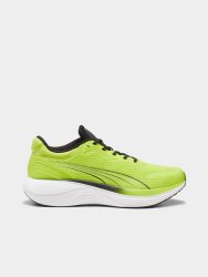 Puma Mens Scend Pro Lime black Running Shoes