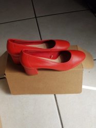 Mango Leather Shoes - Brand New With Box