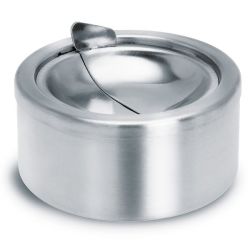 Ashtray In Stainless Steel - Patty