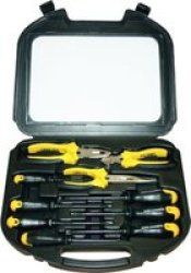 ACDC Dynamics Acdc SB003017 Screwdriver And Pliers Set. 10 Piece